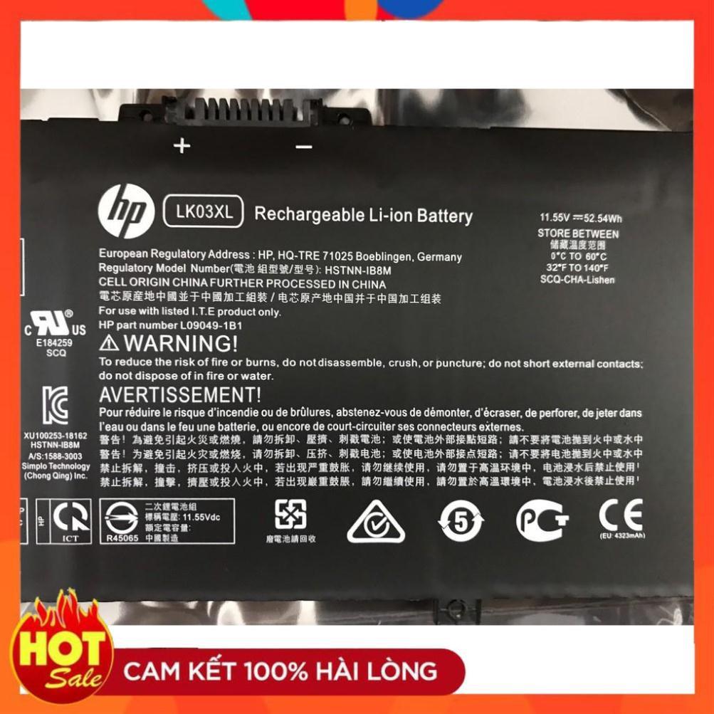 Pin Battery Dùng Cho laptop HP Envy x360 15-bp 15-bq 15-cp 15-cn 17m LK03XL Originals