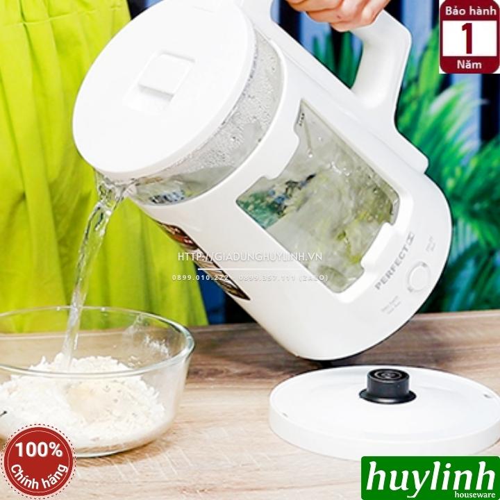 Bình - Ấm đun nước siêu tốc thuỷ tinh Perfect PF-IN19 - 1.8 lít - Hàng chính hãng [PF-BD68