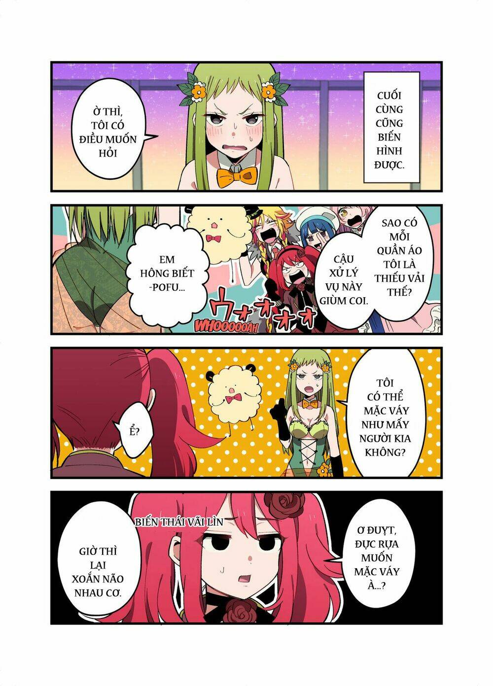 những chàng trai trở thành "ma pháp thiếu nữ" chapter 3 2