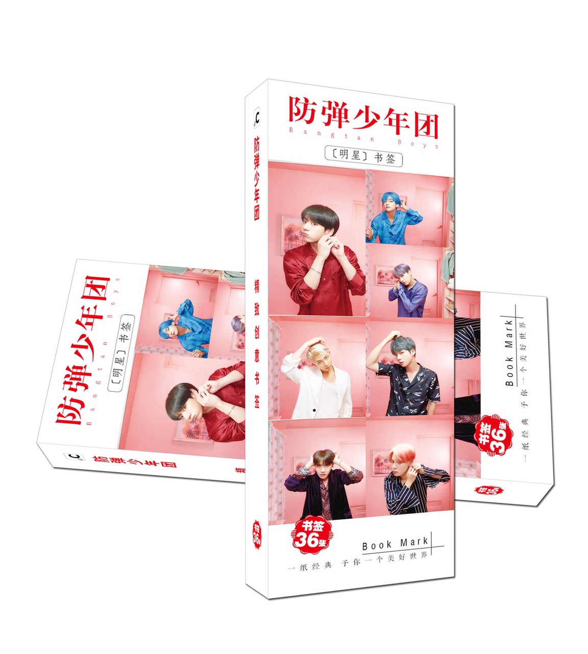 Set ảnh Bookmark in hình các oppa nhà BANG TAN (BTS)