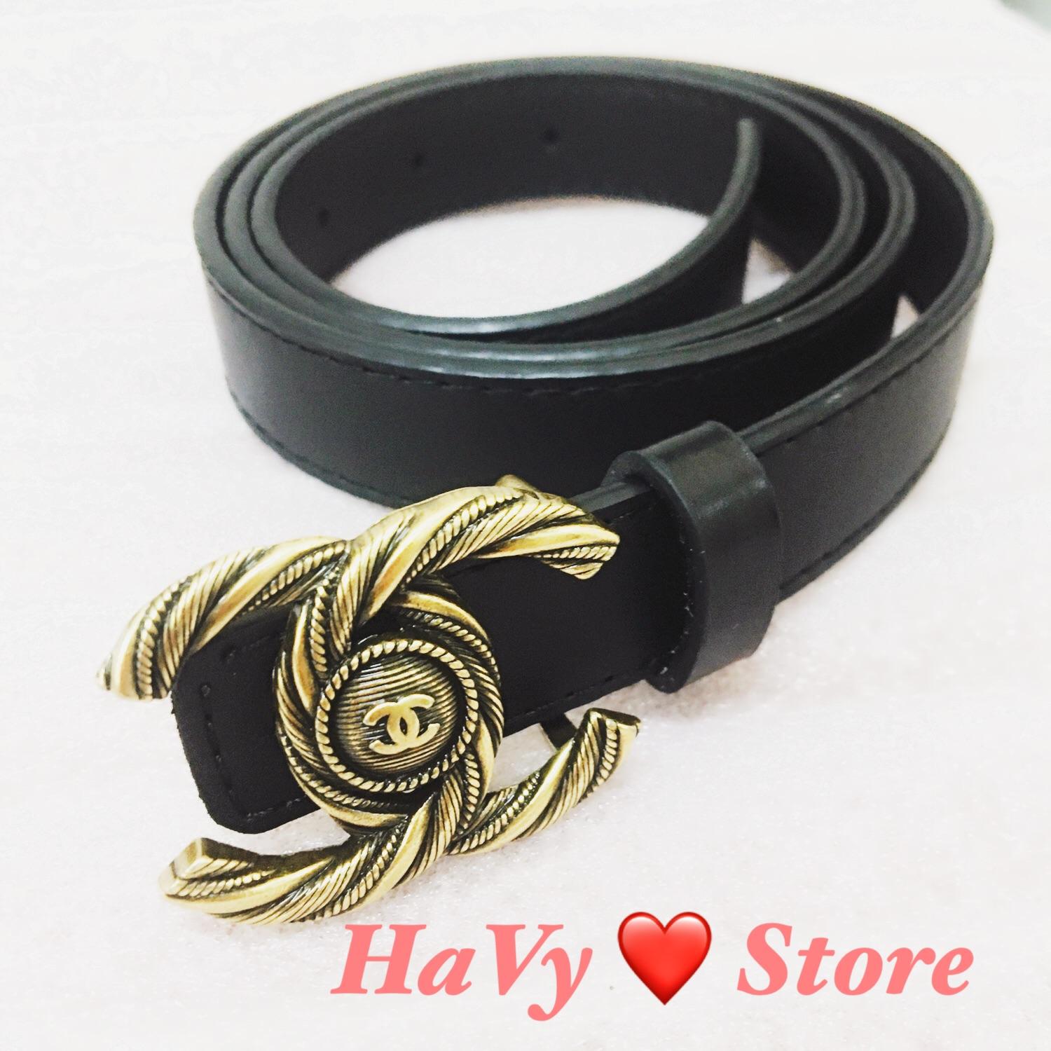 Thắt Lưng Da Pu Thời Trang Hàn Quốc Cho Nữ