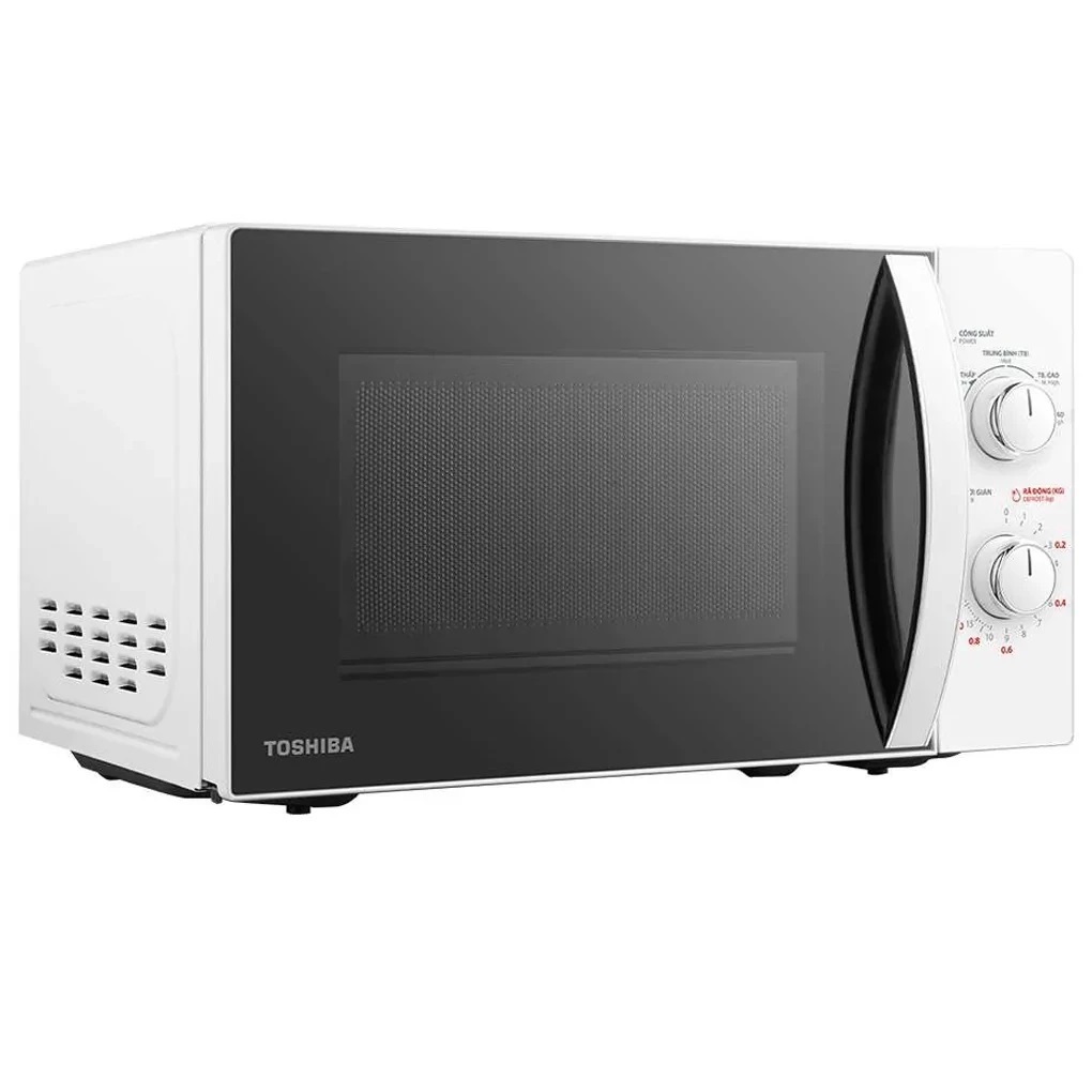 Lò Vi Sóng Toshiba MW2-MM20P, 20Lit - 700w, Núm Cơ Dễ Sử Dụng, Hàng Chính Hãng