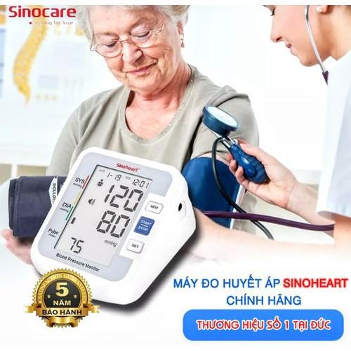 Máy đo huyết áp bắp tay tự động có giọng nói hướng dẫn tiếng việt bản mới loại tốt