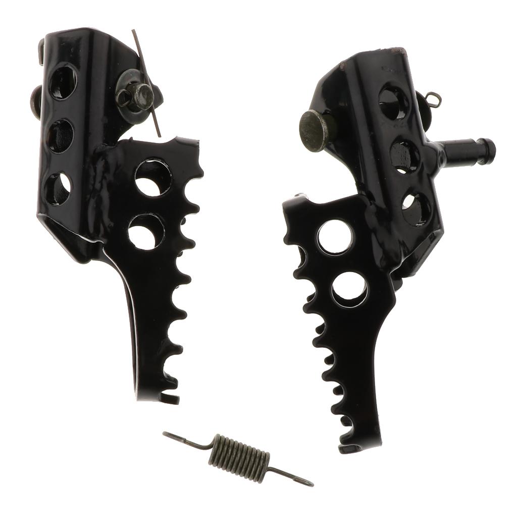 Steel Motorcycle Front Foot Rests Footrest Pegs Pedals for Yamaha Tricker