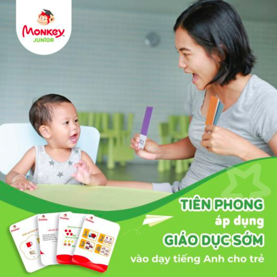 Hình ảnh Monkey junior (Mã Giấy) Phần mềm học tiếng Anh cho bé 0 - 10 tuổi trên (Trọn đời, 4 năm, 2 năm, 1 năm)