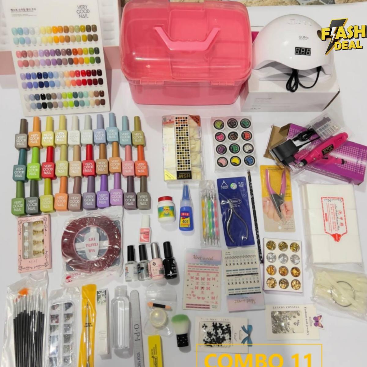 Combo Trọn Bộ Làm Nail Cá Nhân Cơ Bản Số 11 Nữ Women