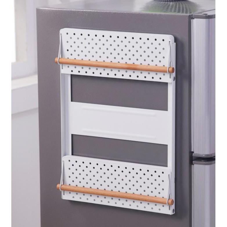 Kệ nam châm gắn tủ lạnh, tủ quần áo nhà bếp