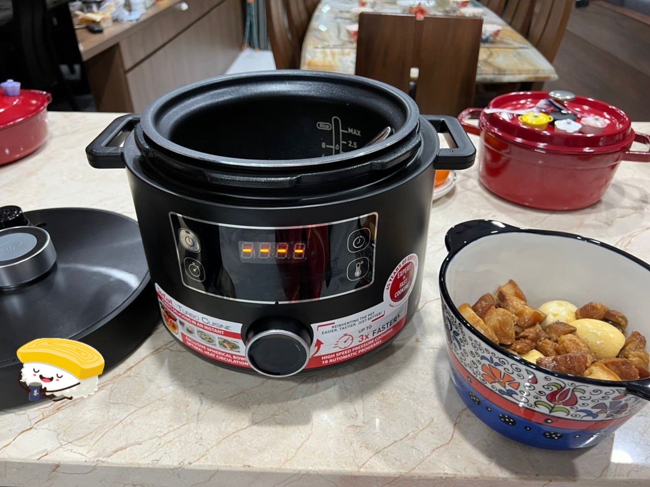 Nồi áp suất điện đa năng Tefal CY754830 Turbo Cuisine 5,0 L - Đồ Gia Dụng Đức, Châu Âu - Homeliving