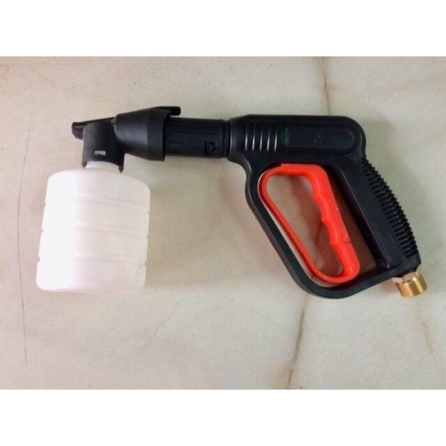 Bộ súng xịt và bình tạo bọt tuyết cho máy rửa xe áp lực cao, máy xịt rửa cao áp, máy rửa xe gia