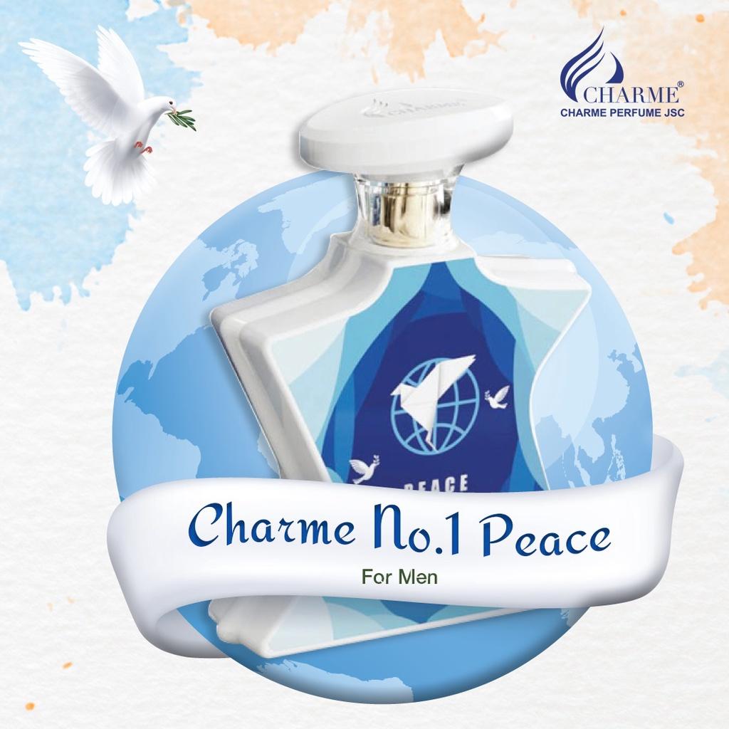 Nước hoa nam cao cấp, Charme N0.1 Peace, cho người đàn ông lịch lãm, yêu thích sự nhẹ nhàng, 15ml