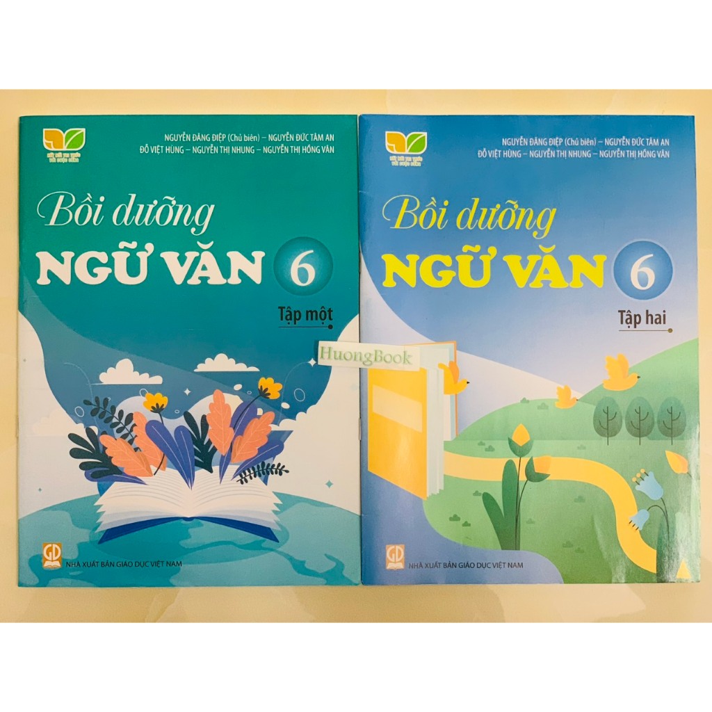 Sách - Combo Bồi Dưỡng Ngữ Văn 6 (Tập 1 + Tập 2) Bộ Kết Nối