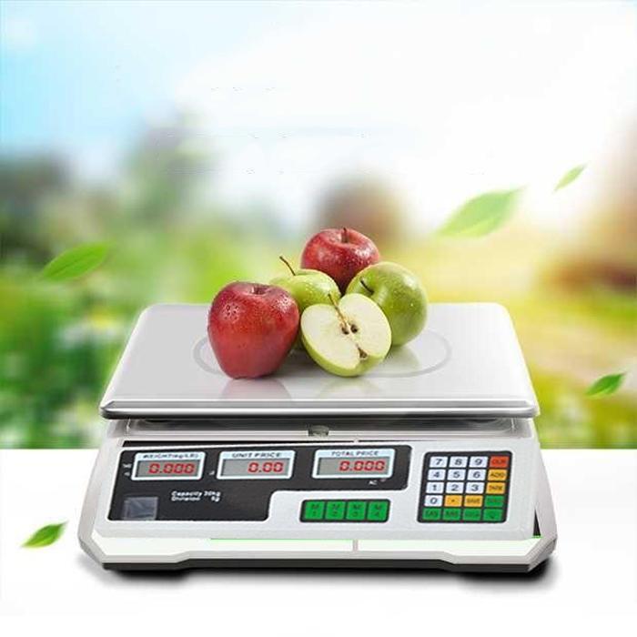 Cân điện tử tính tiền 2 mặt loại 40Kg công nghệ Hàn Quốc Dễ dàng sử dụng, tính tiền chính xác