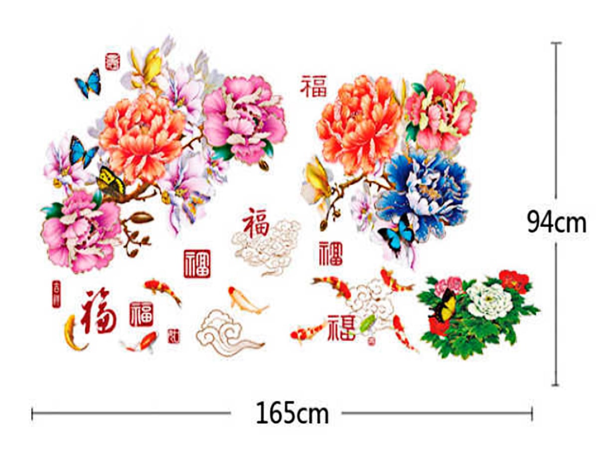 DECAL MẪU ĐƠN ĐỎ