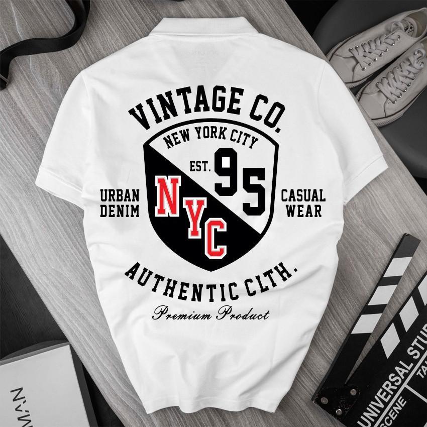 Áo polo nam cổ dệt bo len ,áo thun nam có cổ tay lỡ công sở Thanh lịch - Soha Clothing