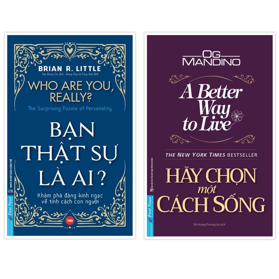 Combo Bạn Thật Sự Là Ai + Hãy Chọn Một Cách Sống - Bản Quyền