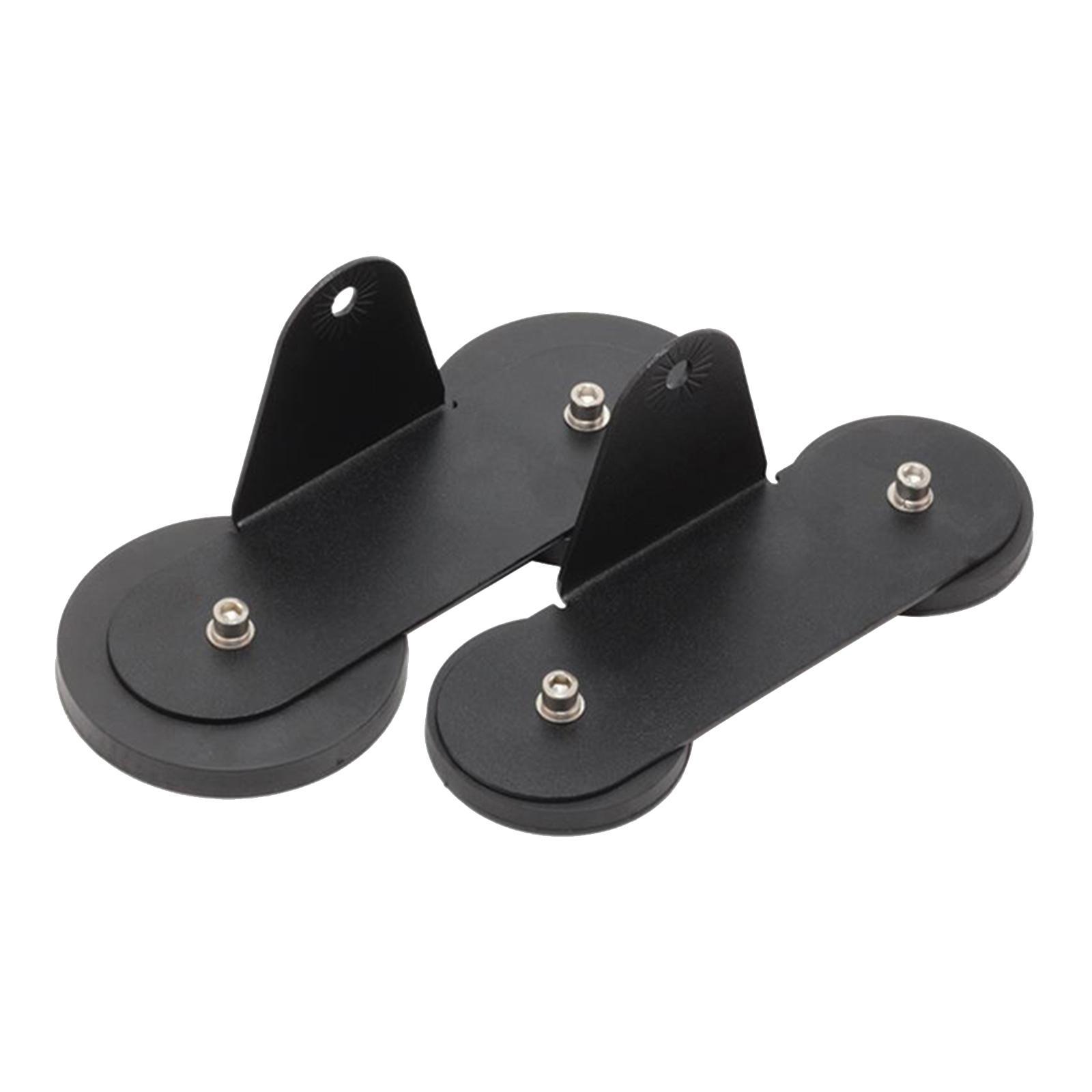 4Pcs Car Roof LED Light Bar Strong Base Mount Bracket Holder Black