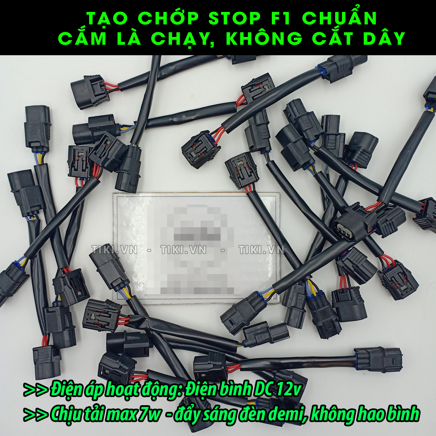 Bộ mạch sẵn giắc zin tạo chớp stop F1 nhiều kiểu chớp cho Honda Vario 2018 2019