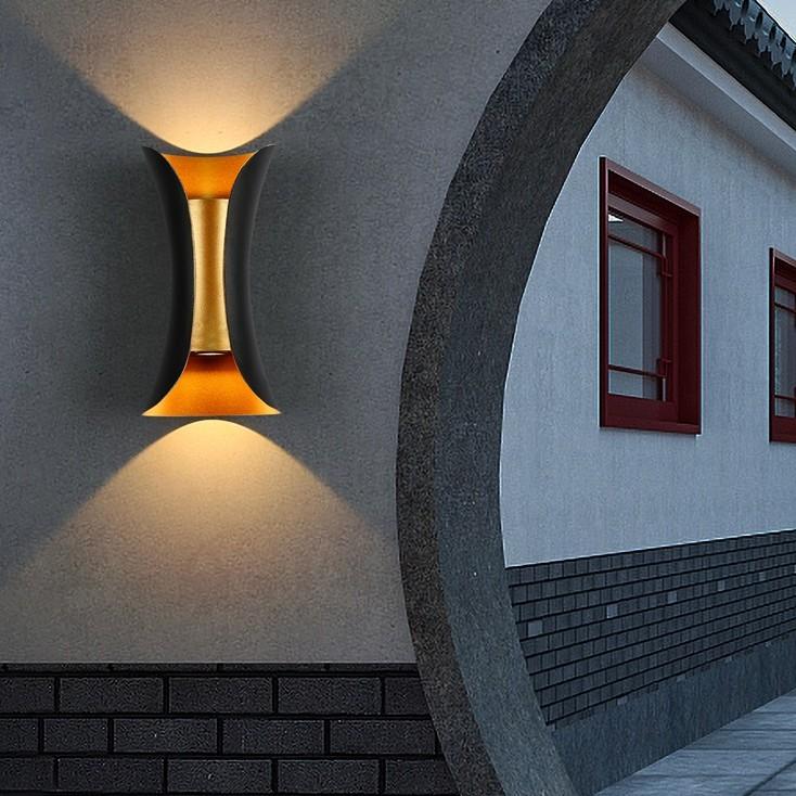 Đèn tường bóng LED chiếu sáng hai chiều trang trí nội thất sang trọng, hiện đại. - Đèn Phương Anh