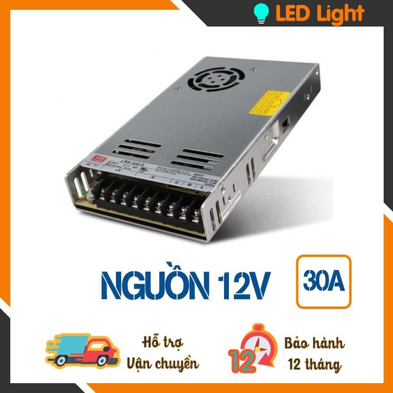 NGUỒN Meanwell 12V - 30A Có Quạt