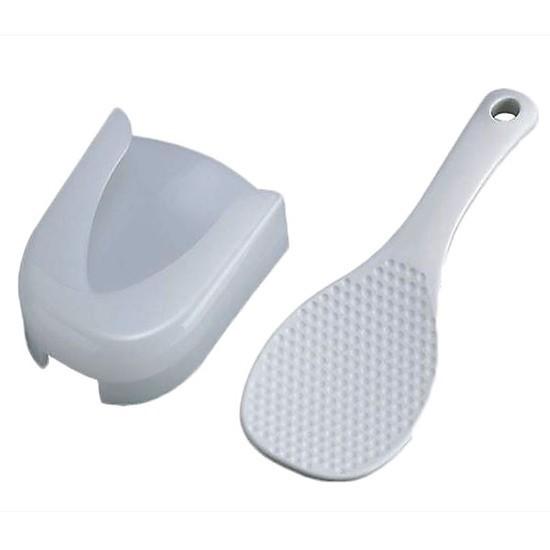 Muôi xới cơm kèm giá đựng sản xuất tại Nhật Bản