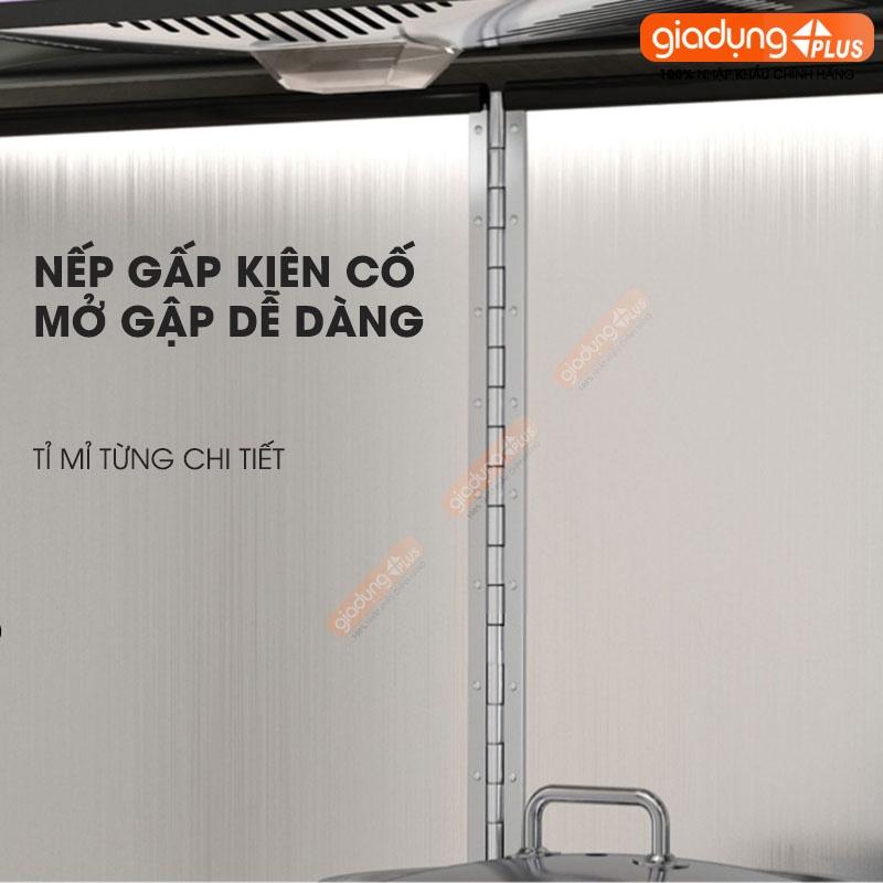 Tấm chắn dầu, chăn gió &amp; cách nhiệt inox 304 cho nhà bếp, chống bám bẩn tường nhà bếp (LZ0250