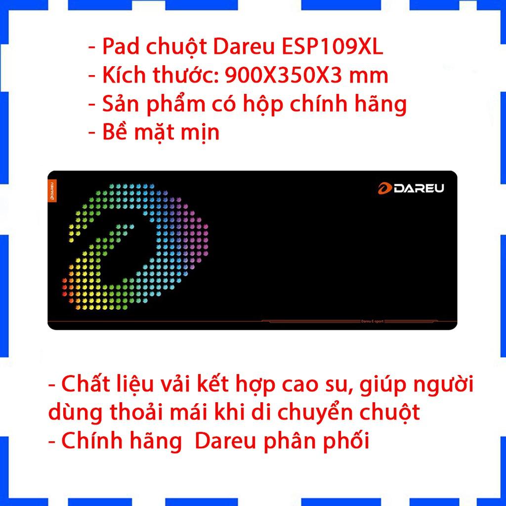 Bàn di chuột - Lót chuột - Pad chuột Dareu ESP109 XL - 900X350X3mm - Hàng chính hãng