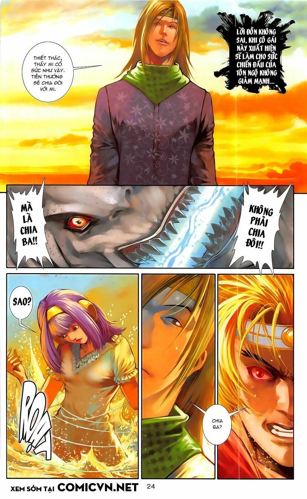 thần binh đấu giả (saint warrior) chapter 1.1 25