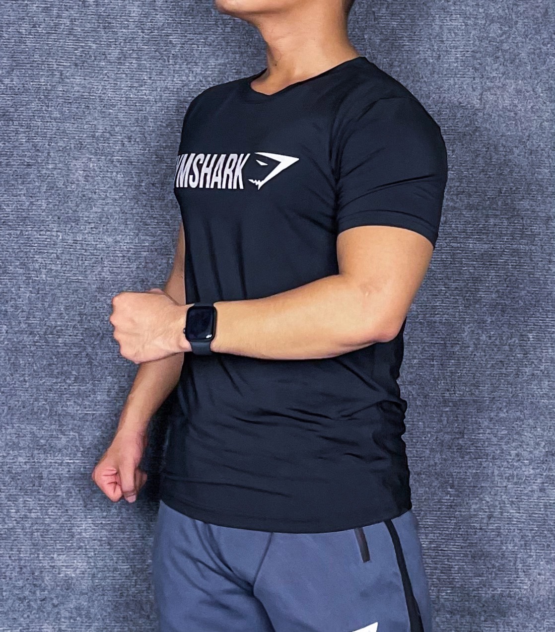 Áo thun nam tập gym DO GYM SHOP vạt ngang, chất thun lạnh thoáng khí khi chơi thể thao, mặc nhà