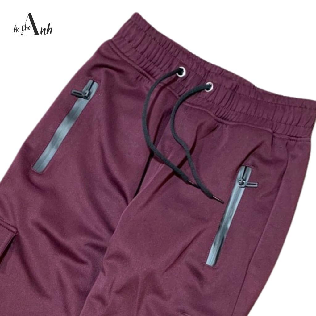 Quần dài thể thao nam cao cấp ACA - Q019 túi có nắp dưới gối JOGERR nam thun lạnh kiểu hàn quốc co giãn tốt