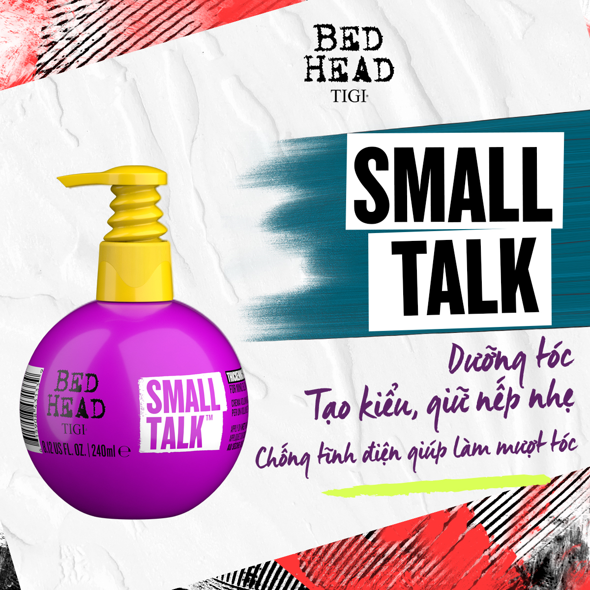 Kem Làm Dày Tóc Bed Head Tigi Small Talk