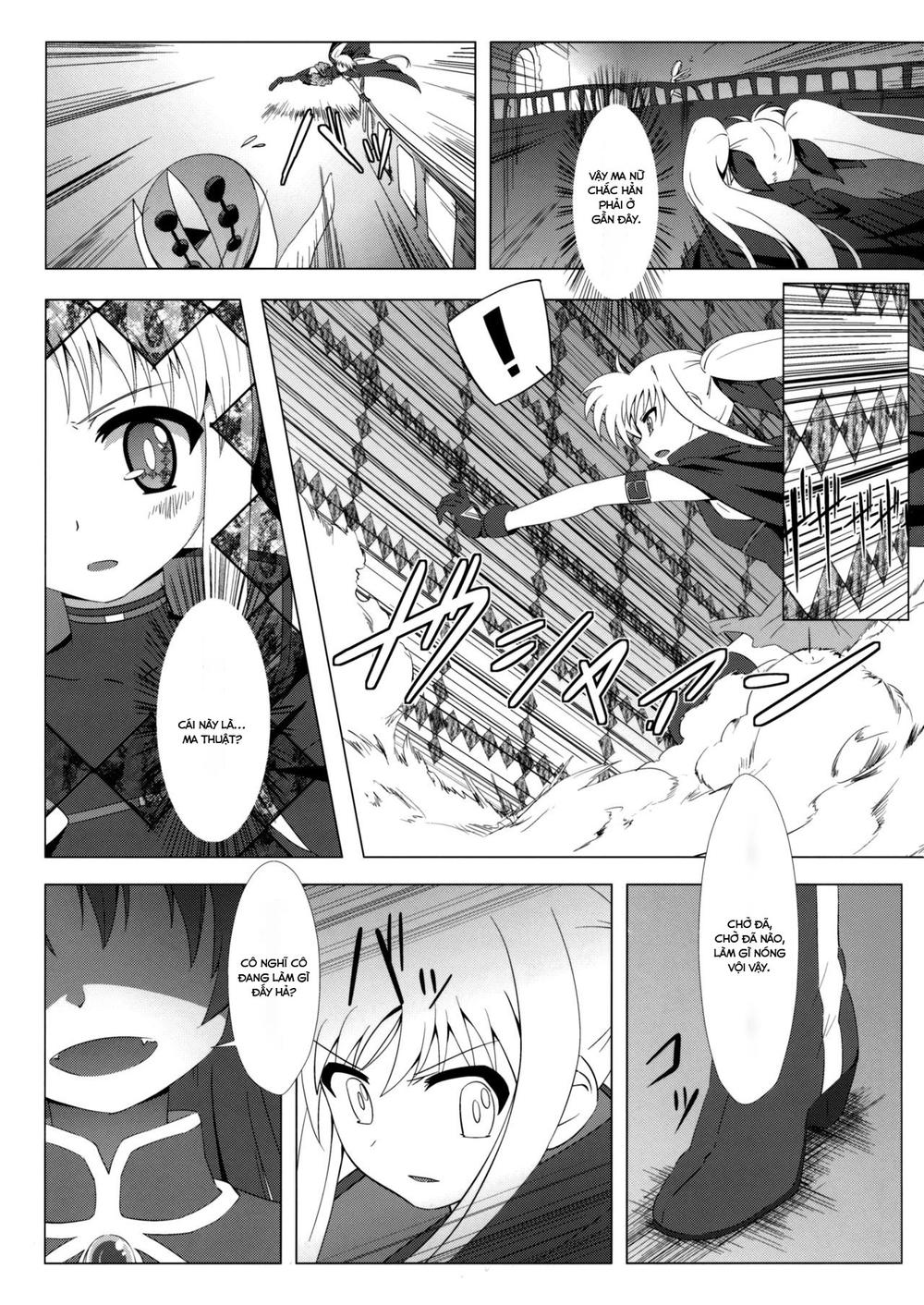 mahou shoujo lyrical nanoha x madoka (crossover) chapter 2 6