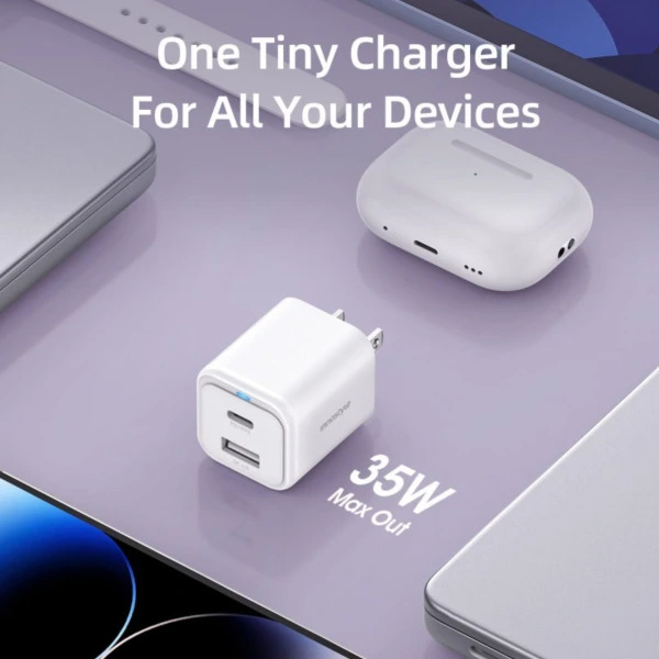 Cốc sạc nhanh Innostyle 35W Minicube GaN II "Hàng Chính Hãng"