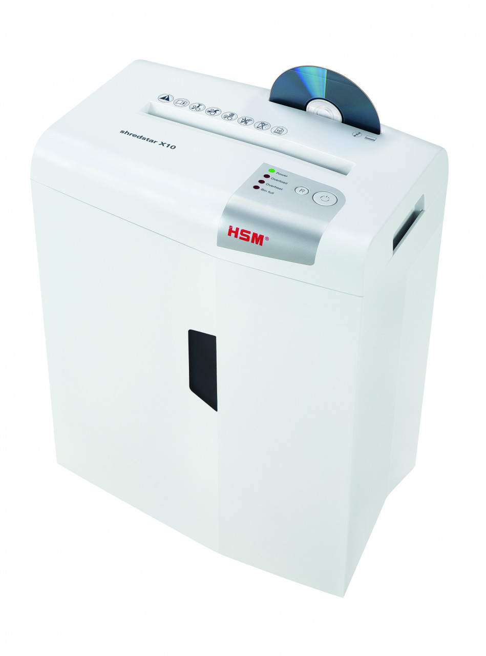 Máy Hủy Tài Liệu HSM Shredstar X10 4,5x30mm