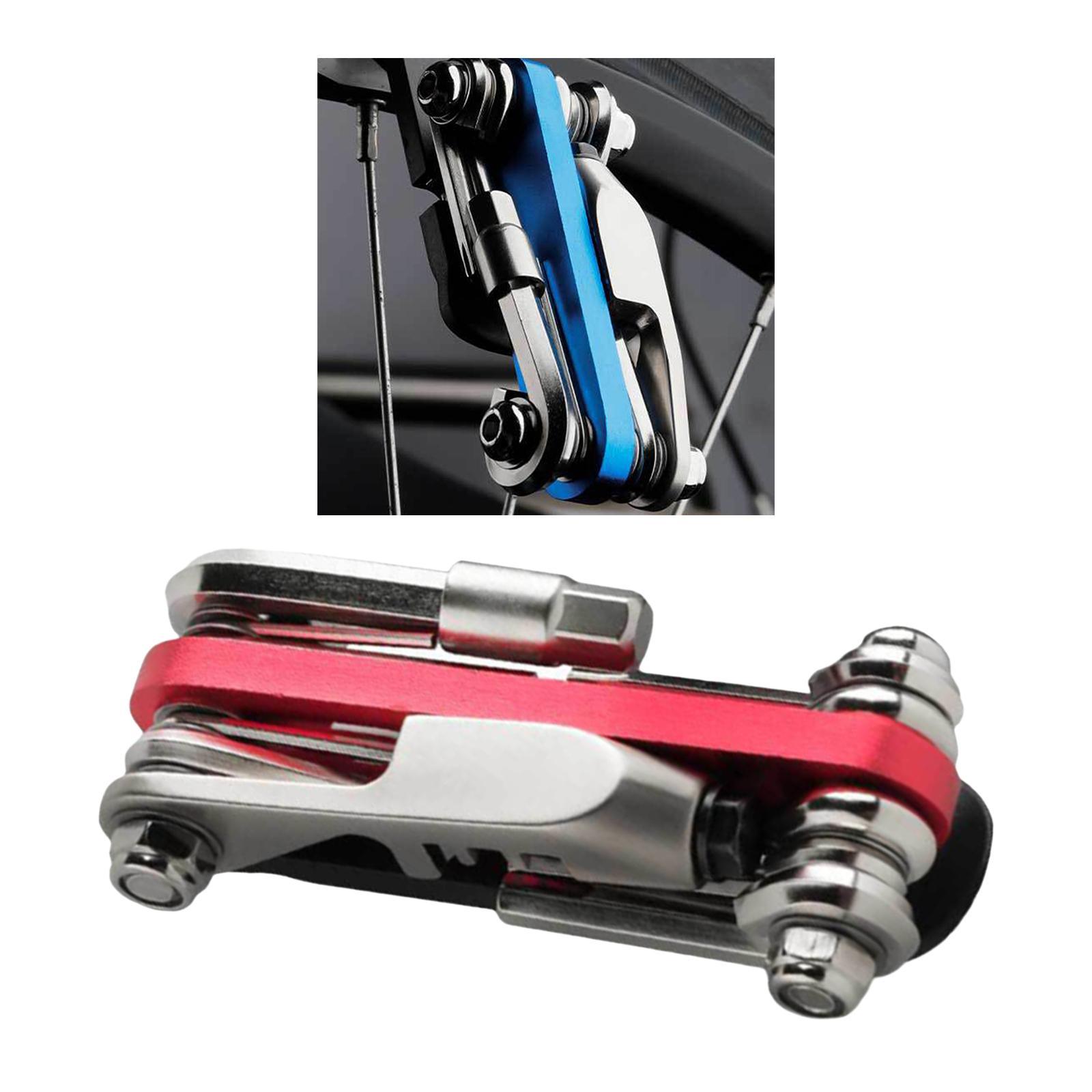 2x Bike Repair Tool Cycling Screwdriver Allen Wrench 14 In 1