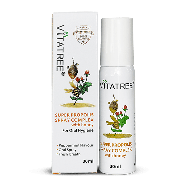 Keo ong xịt họng Vitatree - 30ml - chai