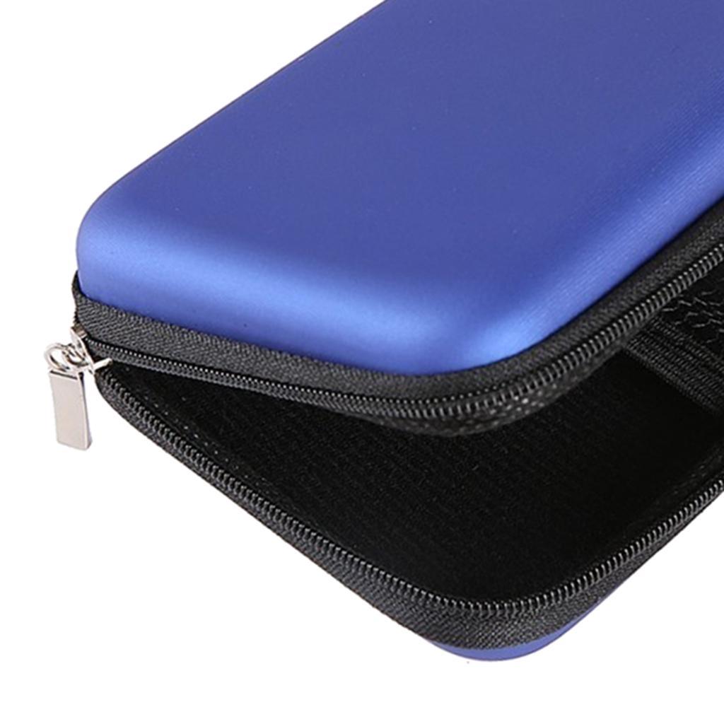 USB External HDD Hard Drive Disk Hard Case Bag Carry Pouch Case Red