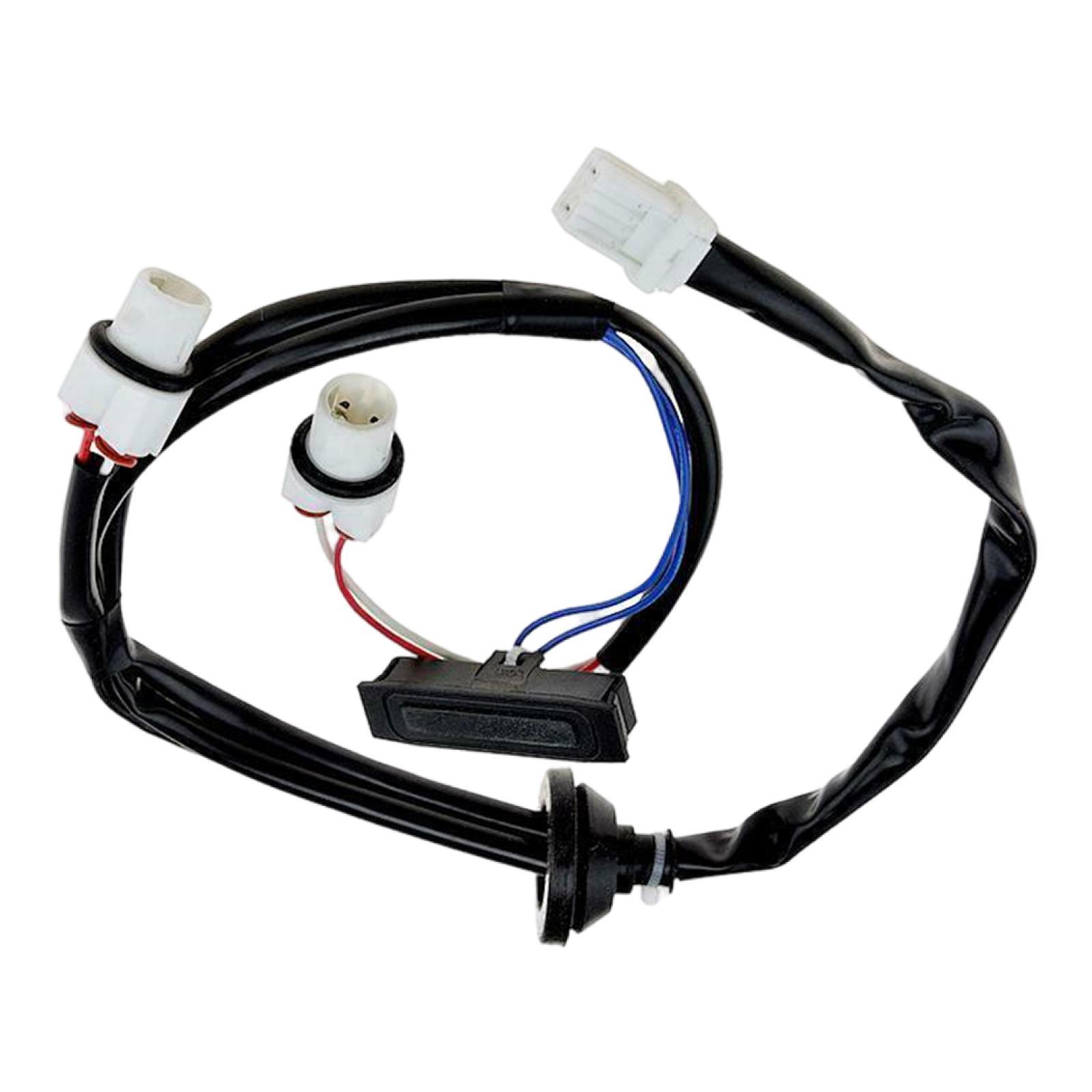 Car Rear Trunk Tailgate Button Switch Fit for   T31 2007 Black