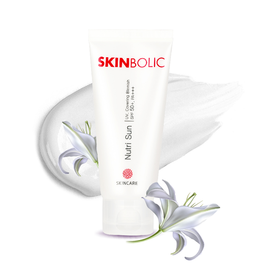 Kem chống nắng che khuyết điểm SKINBOLIC Nutri Sun SPF50+ PA+++ 50ml