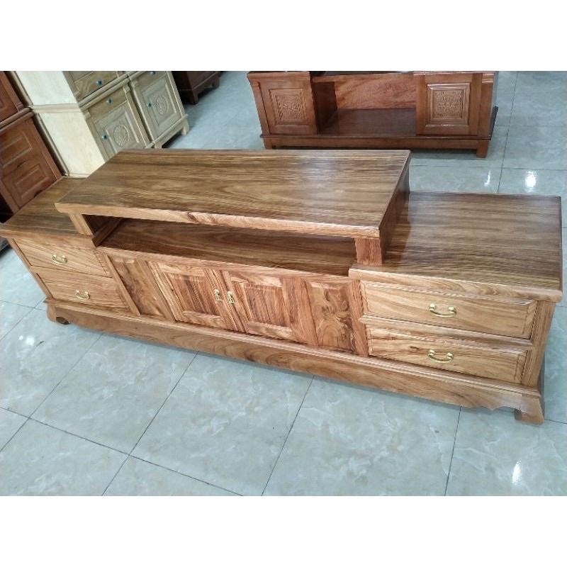 Kệ tivi Gỗ Hương Xám