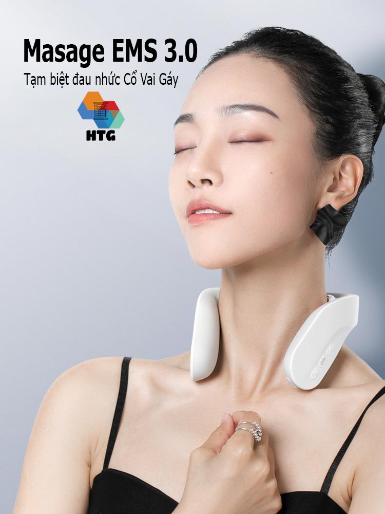 Máy massage cổ vai gáy Jeeback G20 tích hợp remote điều khiển, điều khiển kết nối App, massage nhiệt 3 mức tùy chọn, 4 chế độ massage kết hợp 15 mức cường độ, hàng chính hãng