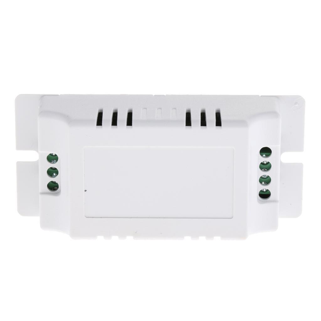 433MHz AC220V 4CH Channel Wireless RF 4 Relay Remote Control Switch Device