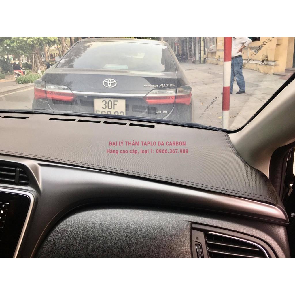 Thảm Taplo Da vân Carbon cao cấp xe HYUNDAI ELANTRA