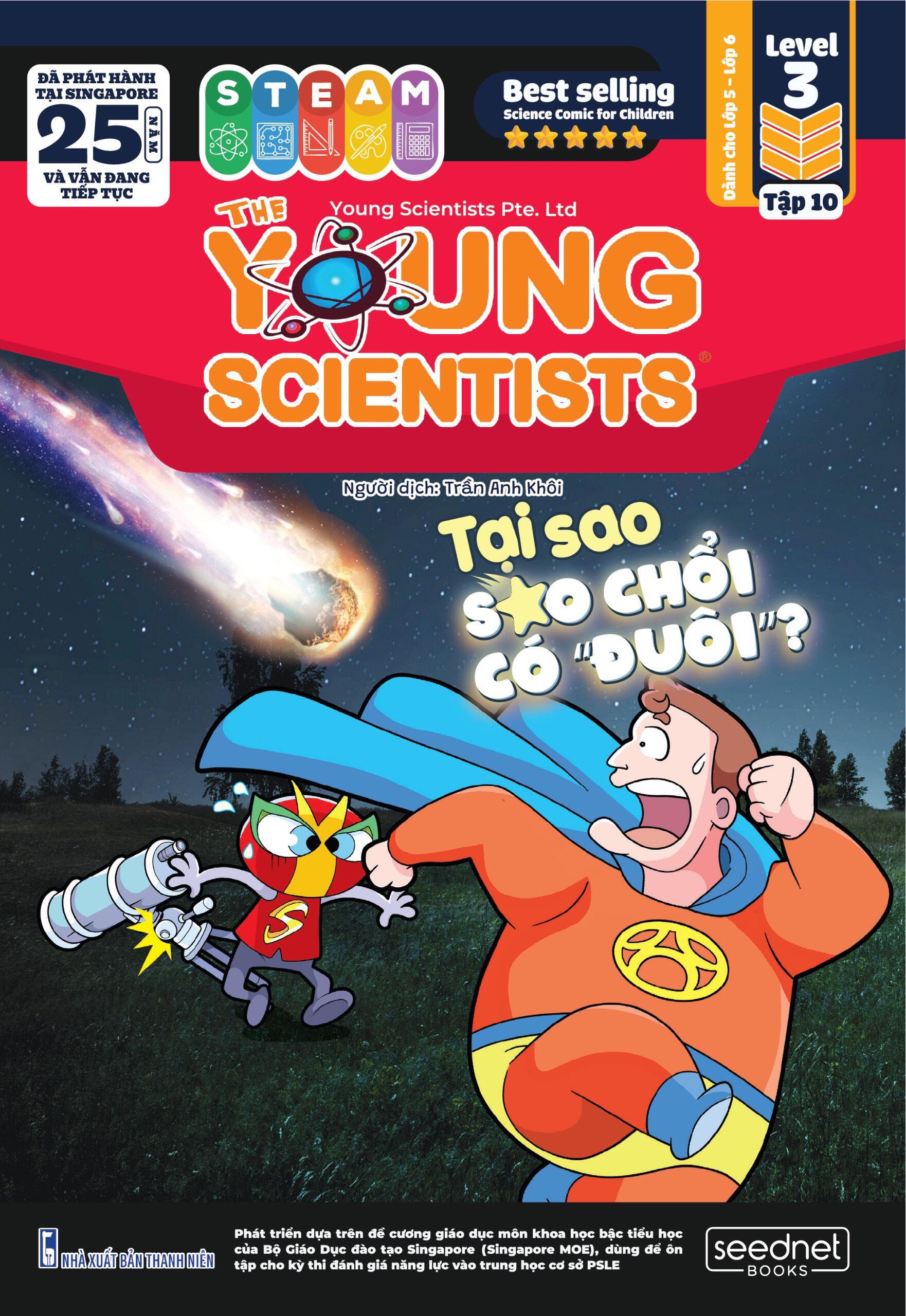 The Young Scientists - Truyện Tranh Khoa Học Cho Trẻ Em - Level 3 - Tập 10 - Tại Sao Sao Chổi Có “Đuôi”?