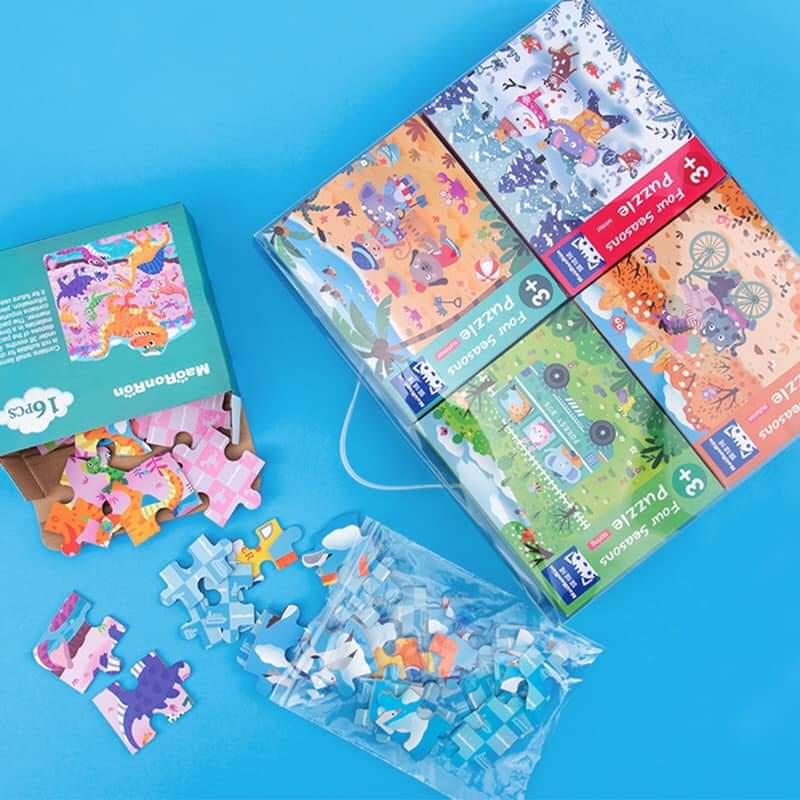 GHÉP HÌNH SET 4 HOT NHẤT HIỆN NAY, nhiều chủ đề giúp bé rèn luyện tư duy
