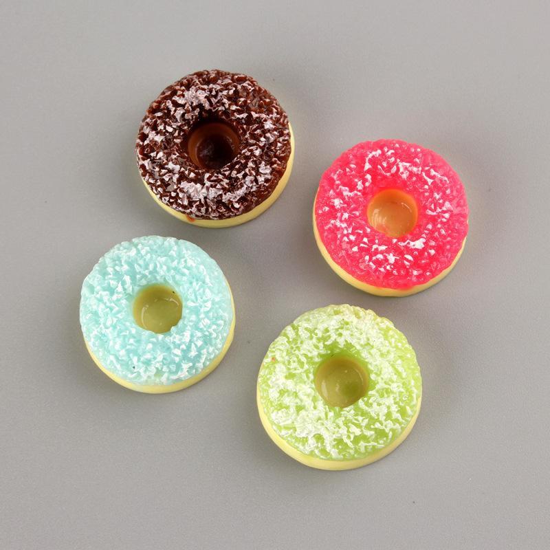 Jibbitz/ sticker donut loại cứng gắn dép sục, dép crocz