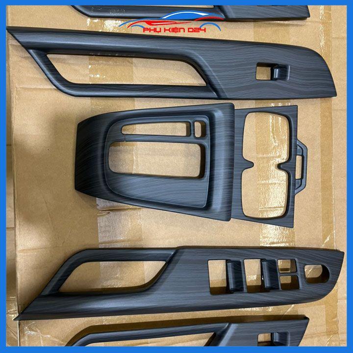 Bộ ốp nội thất Suzuki XL7 2020-2021-2022-2023 vân đá trang trí làm đẹp nội thất ô tô