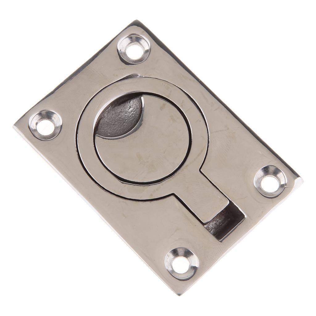 Stainless Steel Boat Flush Fitting Lifting Pull  Lift  Handle Grip