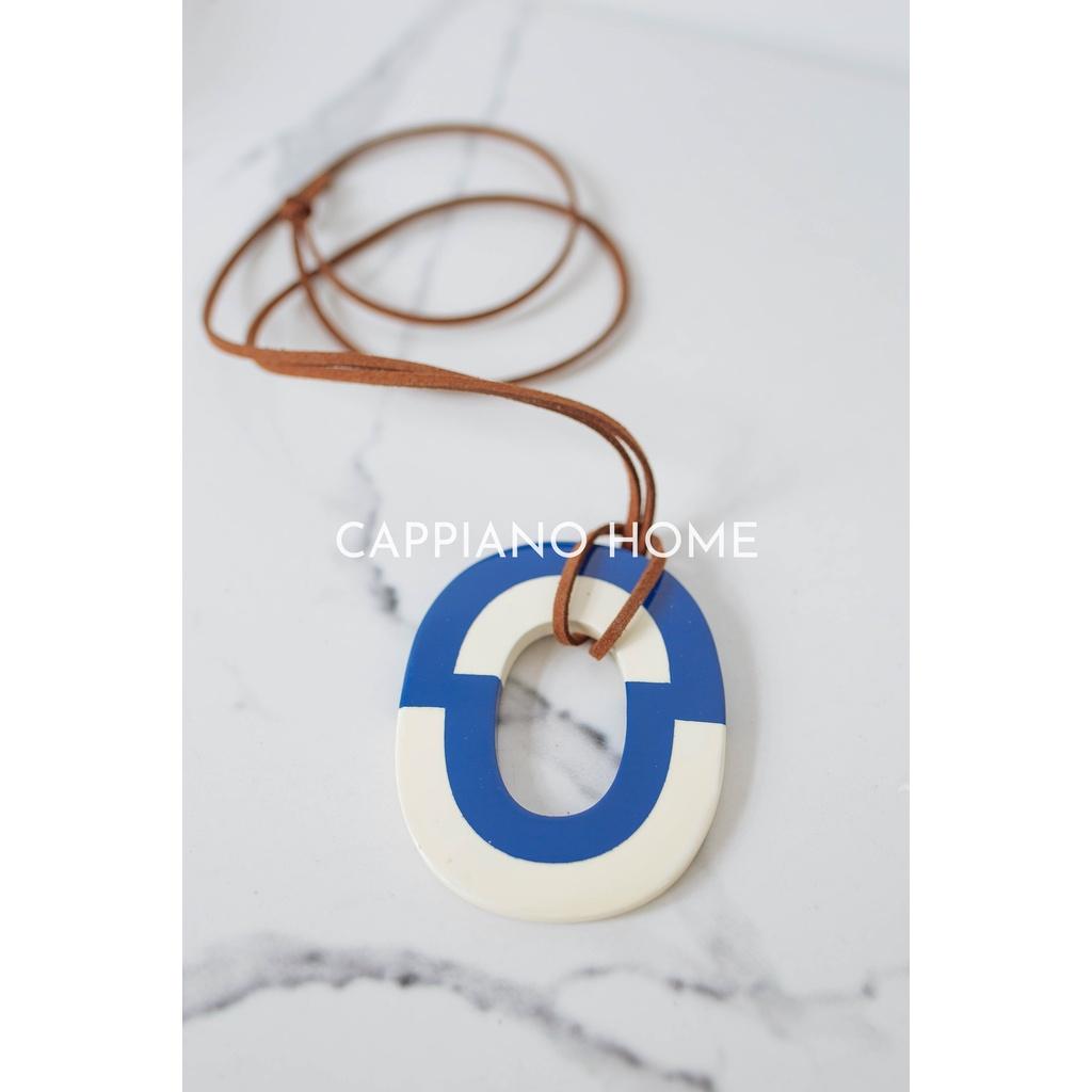 Mặt vòng sừng họa tiết, dây chuyền hình, mặt vòng sừng, trang sức mỹ nghệ | Cappiano Home