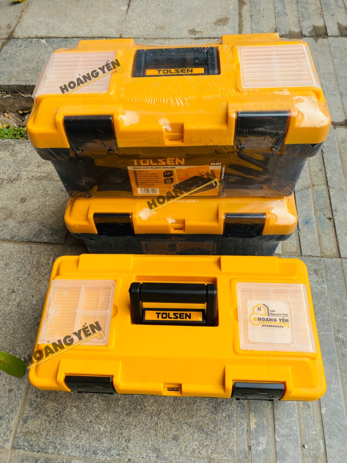 Thùng Đồ Nghề Tolsen 80201 42 x 23 x 19 cm