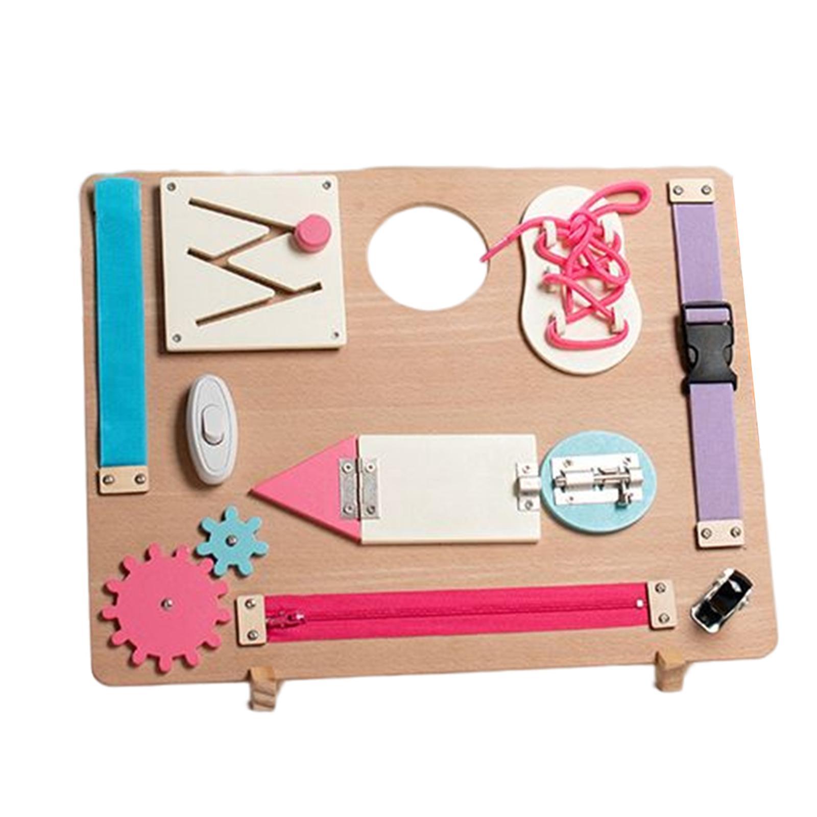 Busy Board Preschool Educational Toy for Toddler Preschool Kids